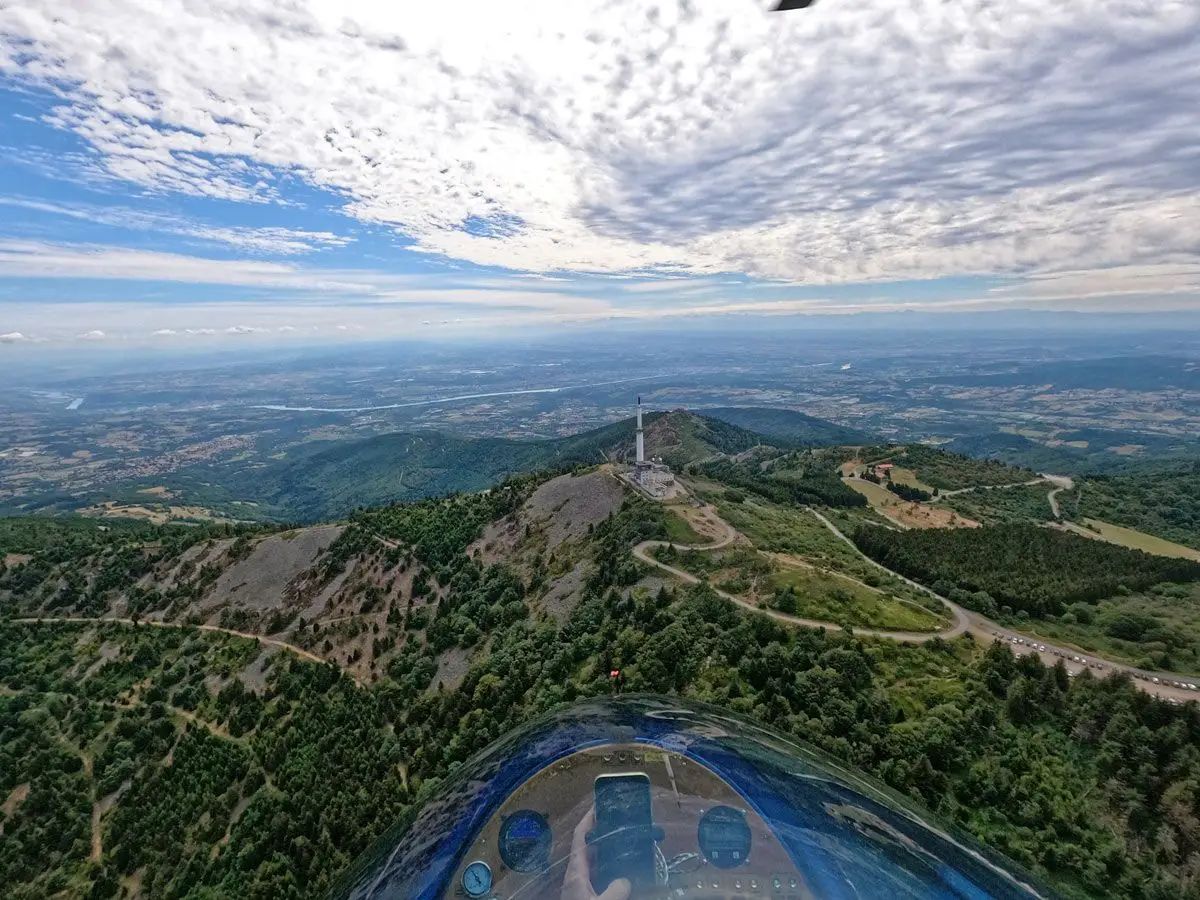 Sur le toit du Pilat